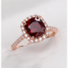 ring_background_5 2 Carat Cushion Cut Red Garnet Promise Ring